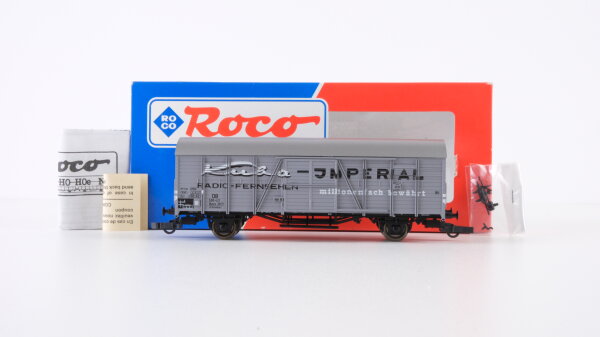 Roco H0 46097 Gedeckter Güterwagen (Kuba Imperial) DB