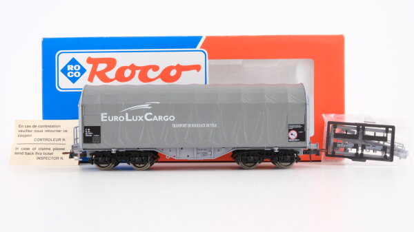 Roco H0 47442 Schiebeplanenwagen (Euro Lux Cargo) CFL