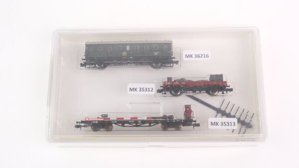 Minitrix N 15174 Wagenset Signalmeister DB