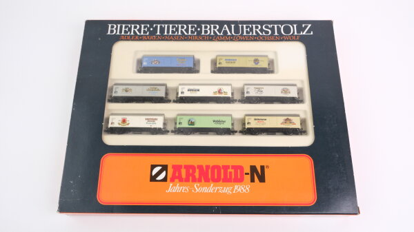Arnold N 0158 Bierwagenset "Jahres-Sonderzug 1988"