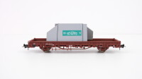 Roco H0 47176 Niederbordwagen mit Ladung (Betonplatten, Schwarz Bau AG) DB