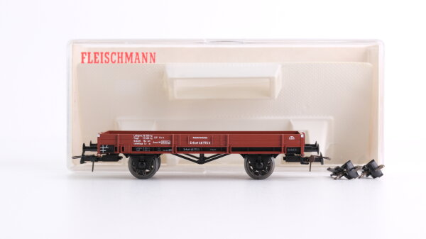 Fleischmann H0 5214 K Offener Güterwagen Erfurt 48 775 X DRG