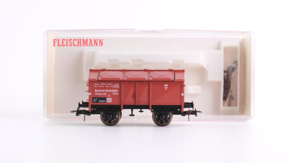 Fleischmann H0 5213K Klappdeckelwagen Wuppertal 7576 DRG