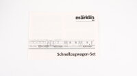Märklin H0 43258 Schnellzugwagen-Set "Berlin-Hamburg" der DRG