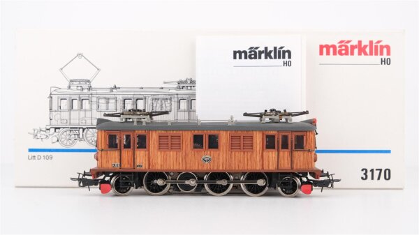 Märklin H0 3170 Elektrische Lokomotive BR D der SJ Wechselstrom Analog