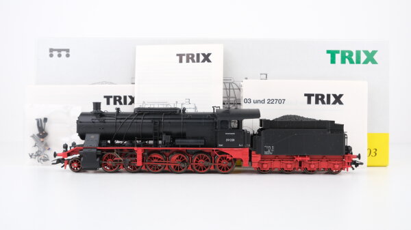 Trix H0 22103 Dampflok BR 59 038 DB Gleichstrom (Richtungswechsel Defekt)