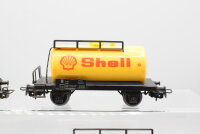 Märklin H0 Konvolut Kesselwagen "Shell" u.a. DB