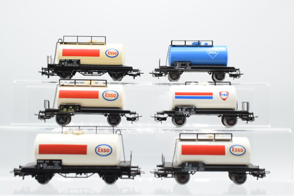 Märklin H0 Konvolut Kesselwagen "Esso" u.a. DB