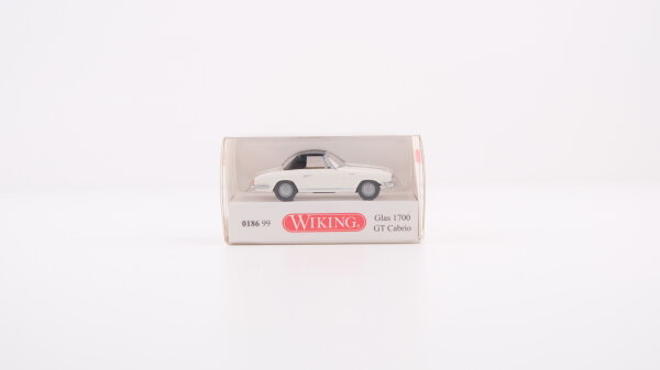 Wiking 1:87 0186 99 Glas 1700 GT Cabrio