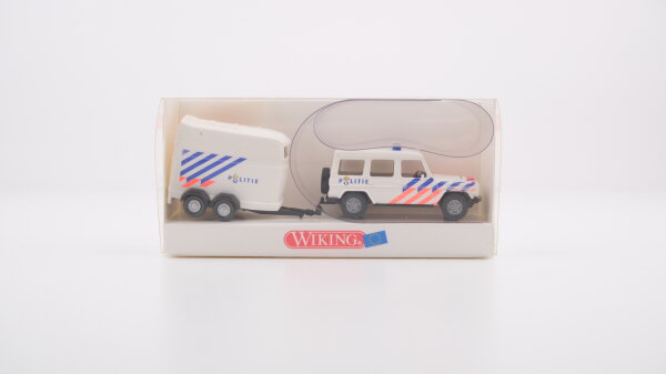 Wiking 1:87 066 02 Pferdetransporter MB G 320 "Politie"