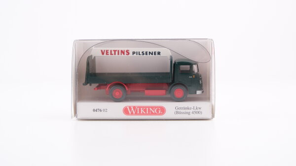 Wiking 1:87 0476 02 Getränke- LKW (Büssing 4500) "VELTINS PILSENER"