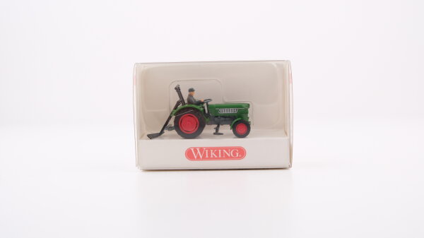 Wiking 1:87 0899 02 25 Fendt Farmer 2 mit Mähwerk und Fahrer