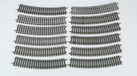 Märklin H0 2132 gebogenes Gleis R2 12 Stück...