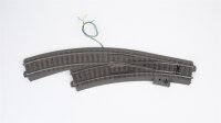 Märklin H0 24671 Bogen-Weiche links. Innenbogen R1=360 mm / 30° (ohne Decoder / mit Antrieb)