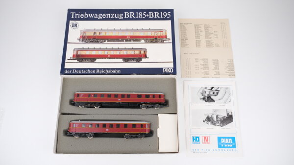 Piko H0 Triebwagenzug BR185+BR195 DR Gleichstrom