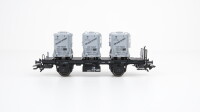 Märklin H0 48945 Behältertragwagen-Set mit Zement Silos BT 10 der DB