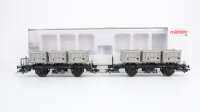 Märklin H0 48943 Behälter-Tragewagen-Satz (Von Haus zu Haus) BT 10 der DB