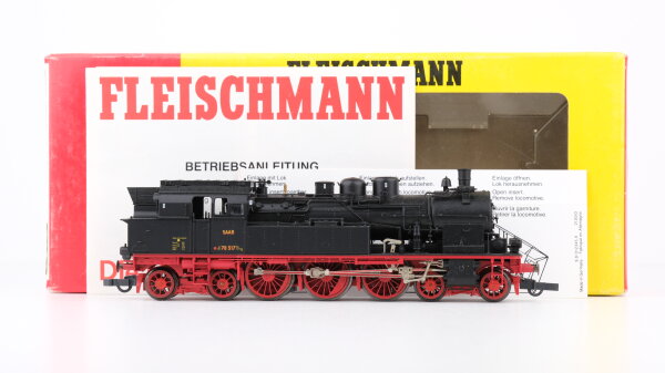 Fleischmann H0 4878 Dampflok BR 78 317 SAAR Gleichstrom Analog