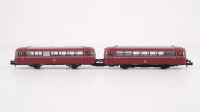 Piko N 40250-2 Schienenbus BR 798 mit Steuerwagen BR 998...