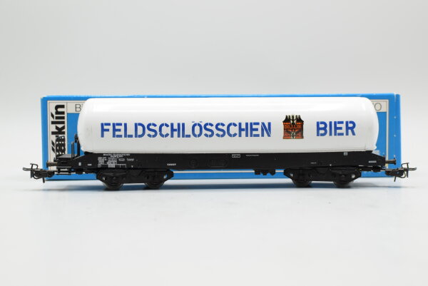 Märklin H0 4632 Lebensmittel-Kesselwagen FELDSCHLÖSSCHEN  Kesselwagen der SBB