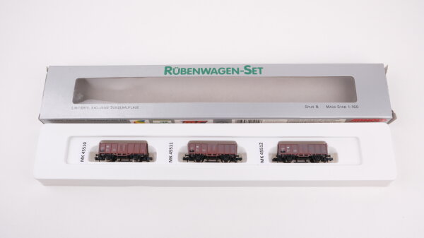 Arnold N 0244 Rübenwagen-Set Güterwagen