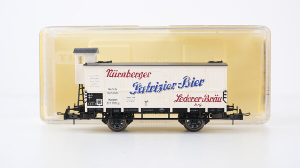 Trix H0 23523 Kühlwagen (Bierwagen Nürnberger Patrizier-Bier, 517 706) DR