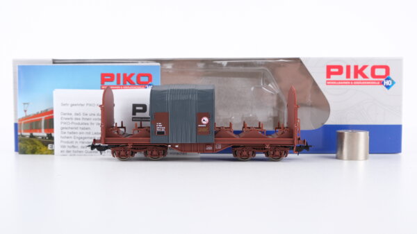 Piko H0 95962 Geöffneter Schiebeplanenwagen (Wg. Nr. 31 87 355 0 410-8, Rilmms)