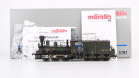 Märklin H0 3797 Schlepptenderlokomotive Reihe B VI der K.Bay.Sts.B. Wechselstrom Digital