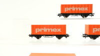 Märklin H0 Konvolut Containertragwagen (Primex)