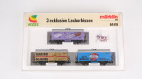 Märklin H0 84418 Güterwagen-Set "3 exklusive Leckerbissen"