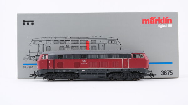 Märklin H0 3675 Diesellokomotive BR V 160 (216) der DB Wechselstrom Digital