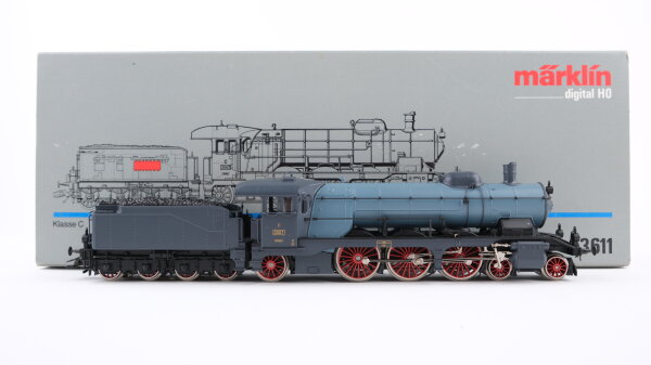 Märklin H0 3611 Schlepptenderlokomotive Klasse C der K.W.St.E. Wechselstrom Digital (vermutlich verharzt)