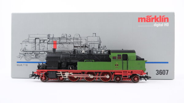Märklin H0 3607 Tenderlokomotive Reihe T 18 der K.W.St.E. Wechselstrom Digital
