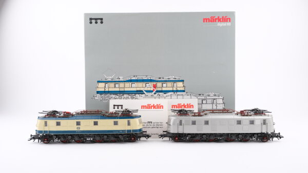 Märklin H0 3667 Lokomotiven-Set BR 118 / BR E18 DB Wechselstrom Digital (vermutlich verharzt)