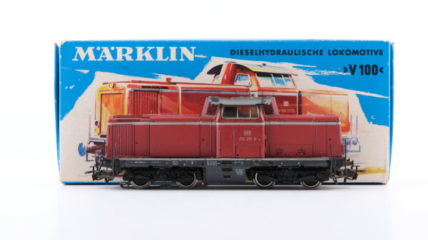 Märklin H0 3072 Diesellokomotive BR V 100 (212) der DB Wechselstrom Analog (Blaue OVP)