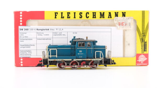 Fleischmann H0 4227 Diesellok BR 260 108-6 DB Gleichstrom (Licht Defekt/in EVP)