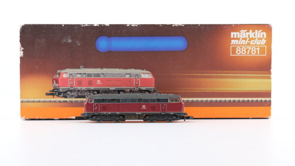 Märklin Z 88781 Diesellokomotive BR 218 der DB AG (Licht Defekt)