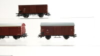 Märklin H0 Konvolut Gedeckte Güterwagen DR