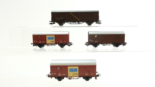 Märklin H0 Konvolut Gedeckte Güterwagen ÖBB