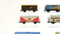 Märklin H0 Konvolut Kühlwagen (Leikeim Premium, Warsteiner, Rothaus, Berg-Hefe, Meckatzer)