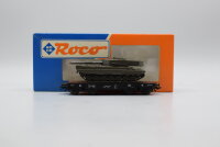 Roco H0 46380 Schwerlast-Rungenwagen (389 0 452-6) &...