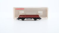 Fleischmann N 8200K Niederbordwagen Kklmmo 496 DB