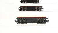 Märklin (Primex) H0 Konvolut Niederbordwagen mit Plane (Primex) DB