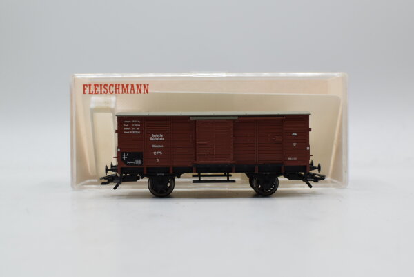 Fleischmann H0 5361 K Gedeckter Güterwagen München 12 775 DRG