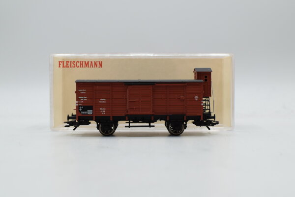 Fleischmann H0 5365K Gedeckter Güterwagen München 64 988 DRG