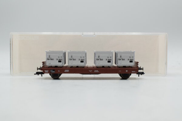 Fleischmann H0 5228K Container-Tragwagen 88 434 063 DB