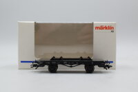 Märklin H0 46841 Flachwagen mit Lkw (Beru Zündkerzen) X der DRG
