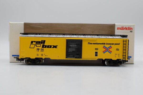 Märklin H0 4773 Gedeckter Güterwagen (Box Car)  Wagen der RBOX