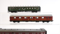 Roco/Märklin/Lima H0 Konvolut 2.Kl. Hechtwagen/ Schlafwagen/ Speisewagen 2.Kl. DSG/DB