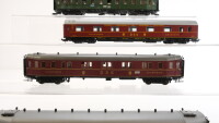 Roco/Märklin/Lima H0 Konvolut 2.Kl. Hechtwagen/ Schlafwagen/ Speisewagen 2.Kl. DSG/DB